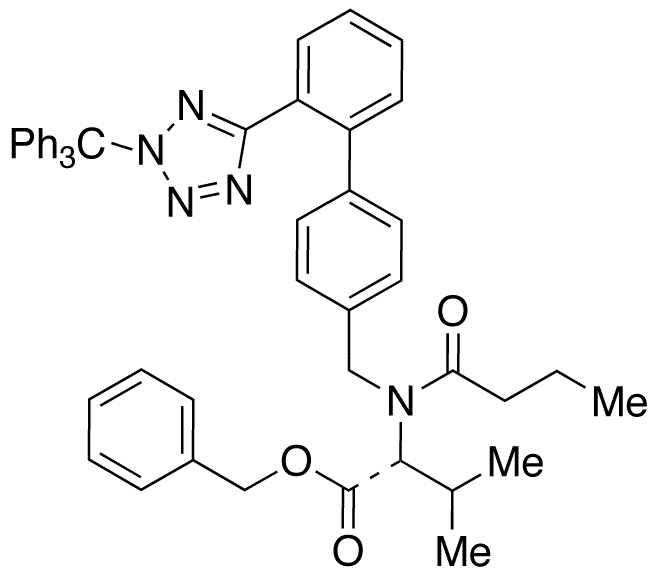 Trityl Valsartan n-Propyl Impurity Benzyl Ester