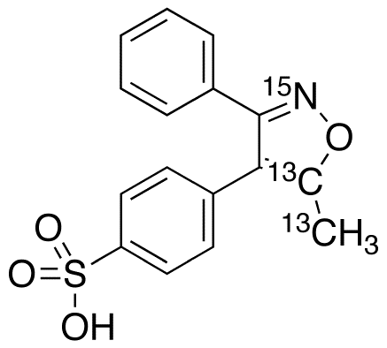 Valdecoxib Sulfonic Acid-13C2,15N