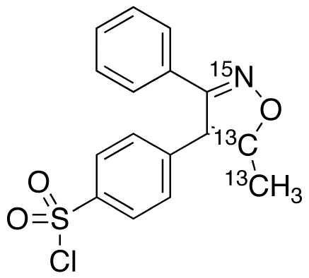 Valdecoxib Sulfonyl Chloride-13C2,15N