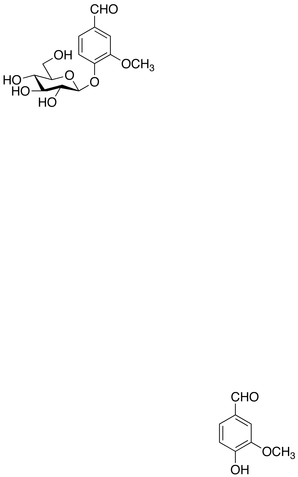 Vanillin 4-O-β-D-Glucoside