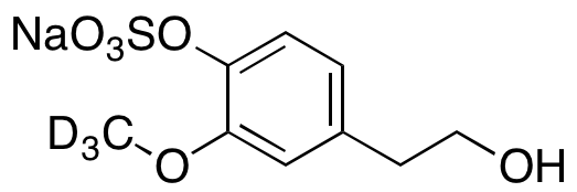 Vanillylmethanol 4-Sulfate-d3 Sodium Salt