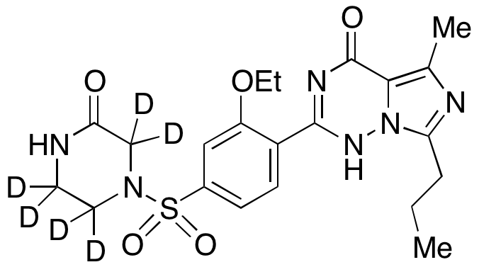 Vardenafil Oxopiperazine-D6 (Impurity)