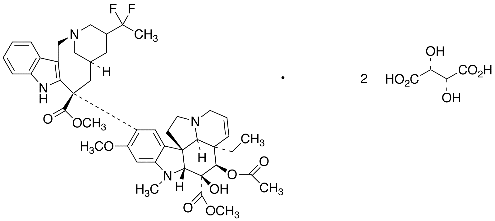 Vinflunine Ditartrate