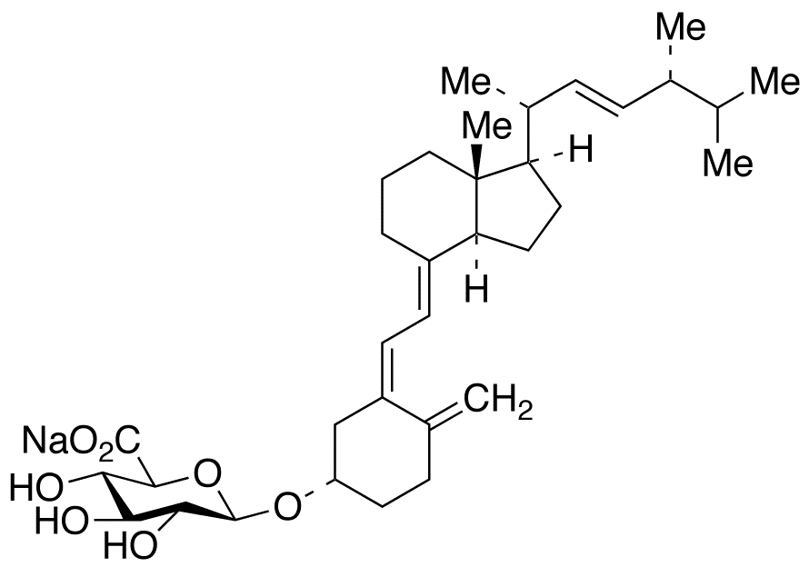 Vitamin D2 β-D-Glucuronide Sodium Salt