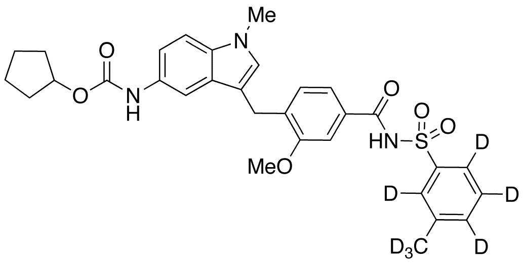 Zafirlukast m-Tolyl Isomer-d7