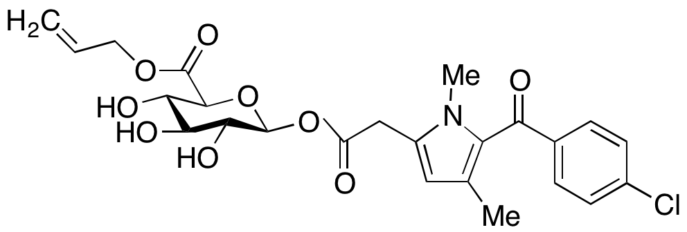 Zomepirac Acyl-O-β-D-glucuronide 2-Propenyl Ester