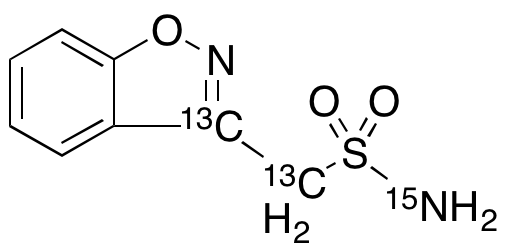 Zonisamide-13C2-15N