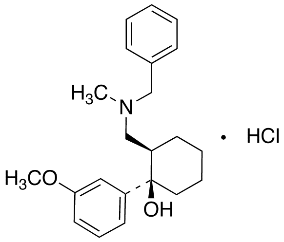 cis-(+/-)-2-[(N-Benzyl-N-methyl)aminomethyl]-1-(3-methoxyphenyl)cyclohexanol, Hydrochloride