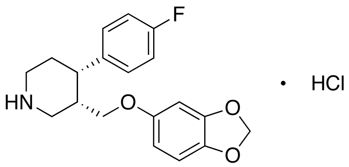 cis-(+)-Paroxetine Hydrochloride