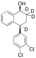 cis-(1S,4S)-4-(3,4-Dichlorophenyl)-1,2,3,4-tetrahydro-naphthalen-1-ol-d4