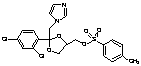 cis-[2-(2,4-Dichlorophenyl)-2-(1H-imidazol-1-ylmethyl)-1,3-dioxolan-4-yl]methyl p-Tolylsulfonate