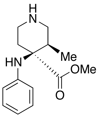 cis-3-Methyl-4-(phenylamino)-4-piperidinecarboxylic Acid Methyl Ester