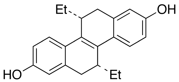 cis-5,11-Diethyl-5,6,11,12-tetrahydro-2,8-chrysenediol