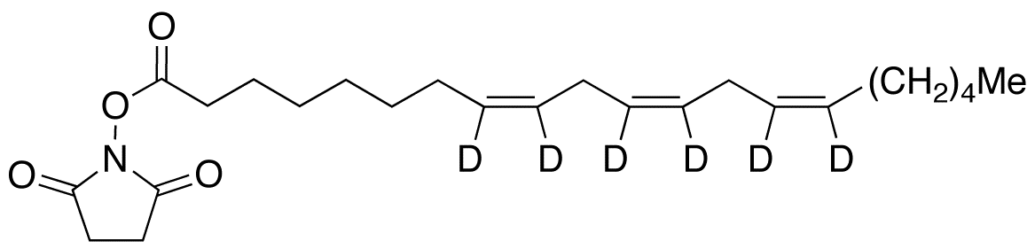 cis-8,11,14-Eicosatrienoic Acid N-Hydroxysuccinimide-d6