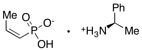 cis-Propenylphosphonic Acid (R)-(+)-α-Methylbenzylamine Salt