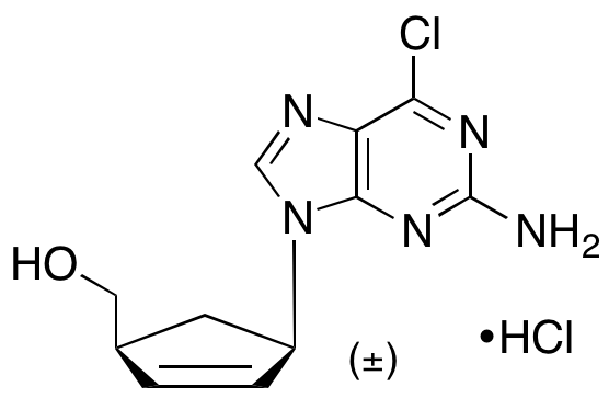 cis-rac-4-(2-Amino-6-chloro-9H-purin-9-yl)-2-cyclopentene-1-methanol Hydrochloride