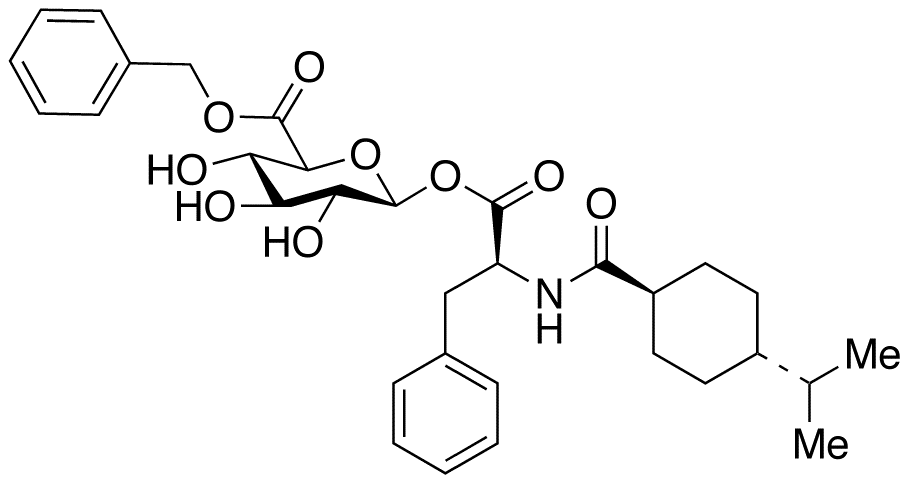 ent-Nateglinide Acyl-β-D-glucuronide Benzyl Ester