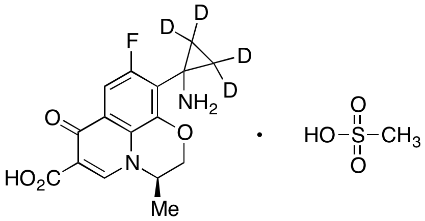 ent-Pazufloxacin-d4 Mesylate