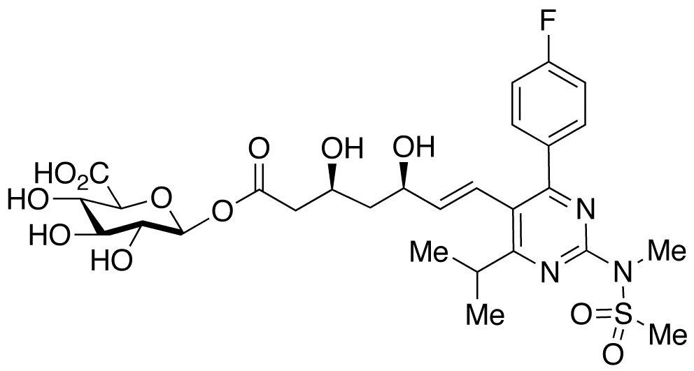 ent-Rosuvastatin Acyl-β-D-glucuronide