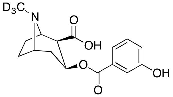 meta-Hydroxybenzoylecgonine-D3