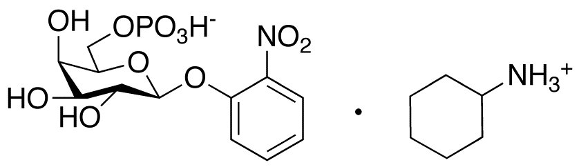 o-Nitrophenyl β-D-Galactopyranoside-6-phosphate, Cyclohexylammonium Salt,