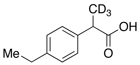 p-Ethylhydratropic Acid-d3