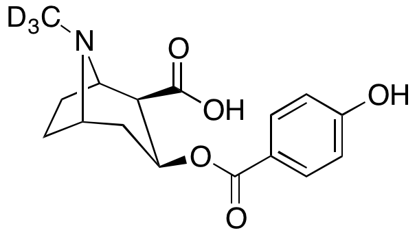 p-Hydroxybenzoylecgonine-D3
