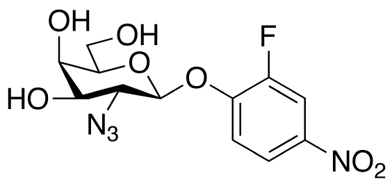 p-Nitro-o-fluoro-phenyl 2-Azide-2-deoxy-β-D-galactopyranoside