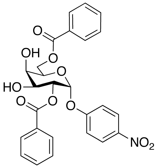 p-Nitrophenyl 2,6-Di-O-benzoyl-α-D-galactopyranoside