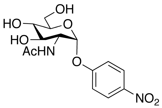 p-Nitrophenyl 2-Acetamido-2-deoxy-α-D-glucopyranoside