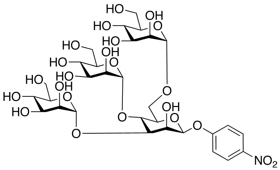 p-Nitrophenyl 3,4,6-Tri-O-(α-D-mannopyranosyl)-β-D-mannopyranoside