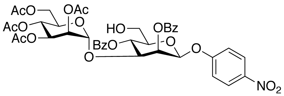 p-Nitrophenyl 3-O-(2,3,4,6-Tetra-O-acetyl-α-D-mannopyranosyl)-2,4-di-O-benzoyl-β-D-mannopyranoside