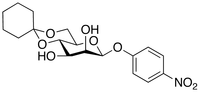 p-Nitrophenyl 4,6-Cyclohexylidene-β-D-mannopyranoside