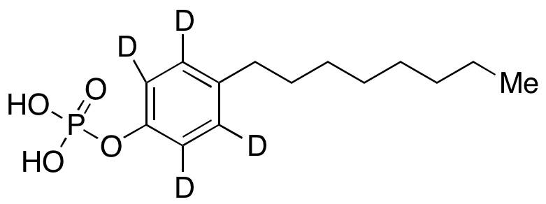 p-Octylphenyl Phosphate-d4