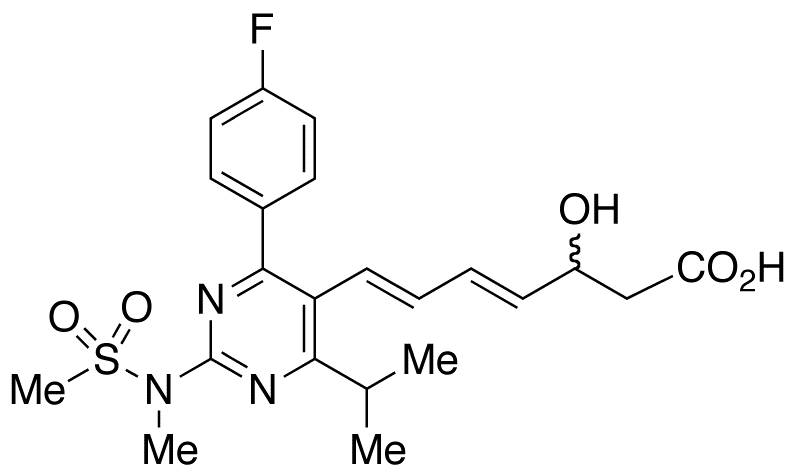 rac-(4E,6E)-5-Dehydroxy Rosuvastatin