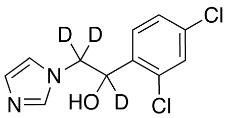 rac-1-(2,4-Dichlorophenyl)-2-(1-imidazolyl)ethanol-d3