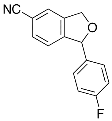 rac-1-(4-Fluorophenyl)-1,3-dihydroisobenzofuran-5-carbonitrile