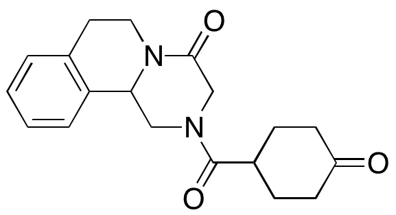 rac-1,2,3,6,7,11b-Hexahydro-2-[(4-oxocyclohexyl)carbonyl]-4H-pyrazino[2,1-a]isoquinolin-4-one