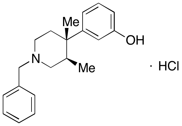 rac-1-Benzyl-3,4-dimethylpiperidin-4-yl)phenol Hydrochloride