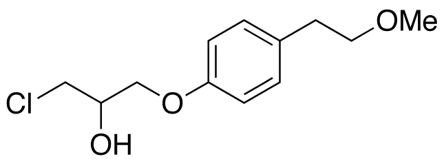 rac 1-Chloro-3-[4-(2-methoxyethyl)phenoxy]-2-propanol
