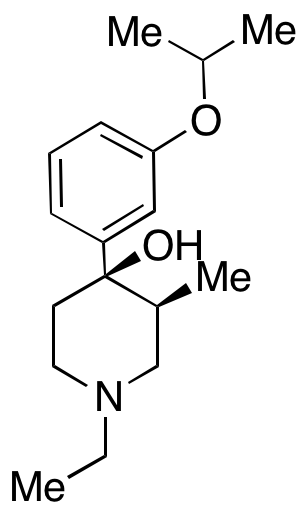 rac-1-Ethyl-4-(3-isopropoxyphenyl)-3-methylpiperidin-4-ol