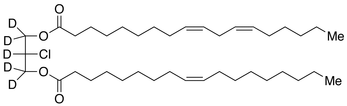 rac-1-Linoleoyl-3-oleoyl-2-chloropropanediol-d5