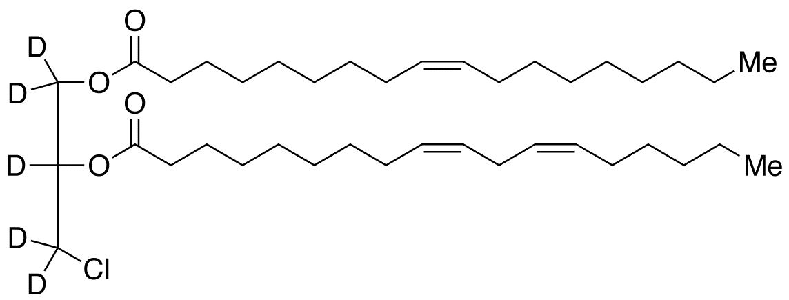 rac 1-Oleoyl-2-linoleoyl-3-chloropropanediol-d5