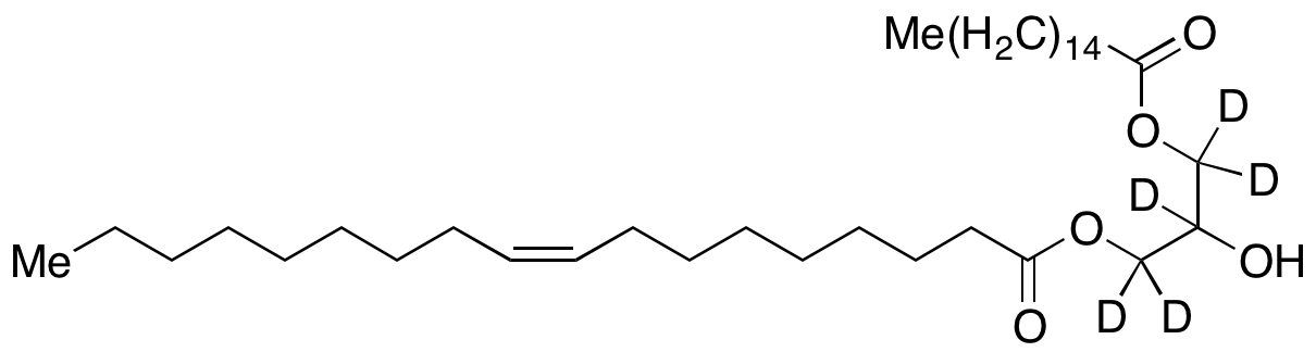 rac 1-Oleoyl-3-palmitoylglycerol-d5