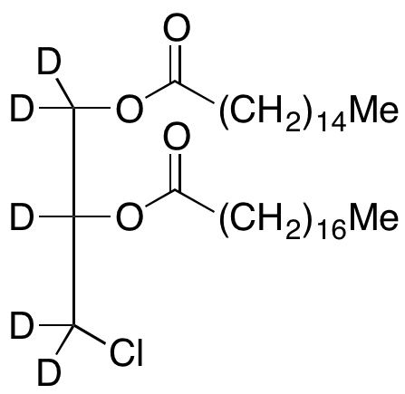 rac 1-Palmitoyl-2-stearoyl-3-chloropropanediol-d5