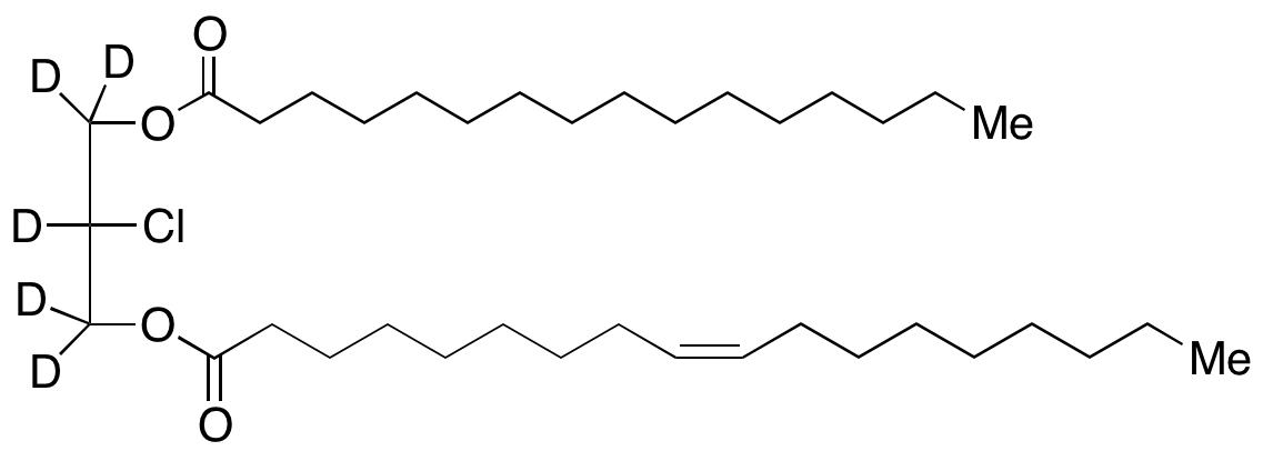 rac-1-Palmitoyl-3-oleoyl-2-chloropropanediol-d5