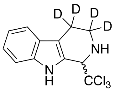 rac 1-Trichloromethyl-1,2,3,4-Tetrahydro-β-carboline-d4