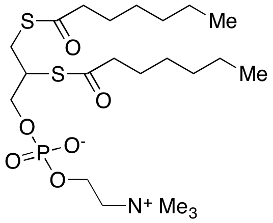 rac-12-bis(Heptanoylthio)glycerophosphocholine