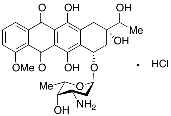 rac 13-Dihydrodaunomycin Hydrochloride