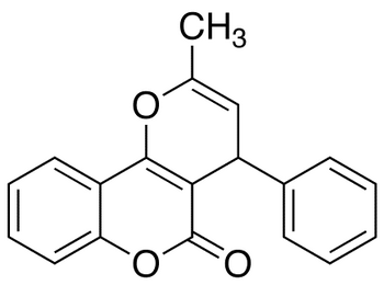 rac-2-Methyl-4-phenyl-4H-pyrano[3,2-c]benzopyran-5-one